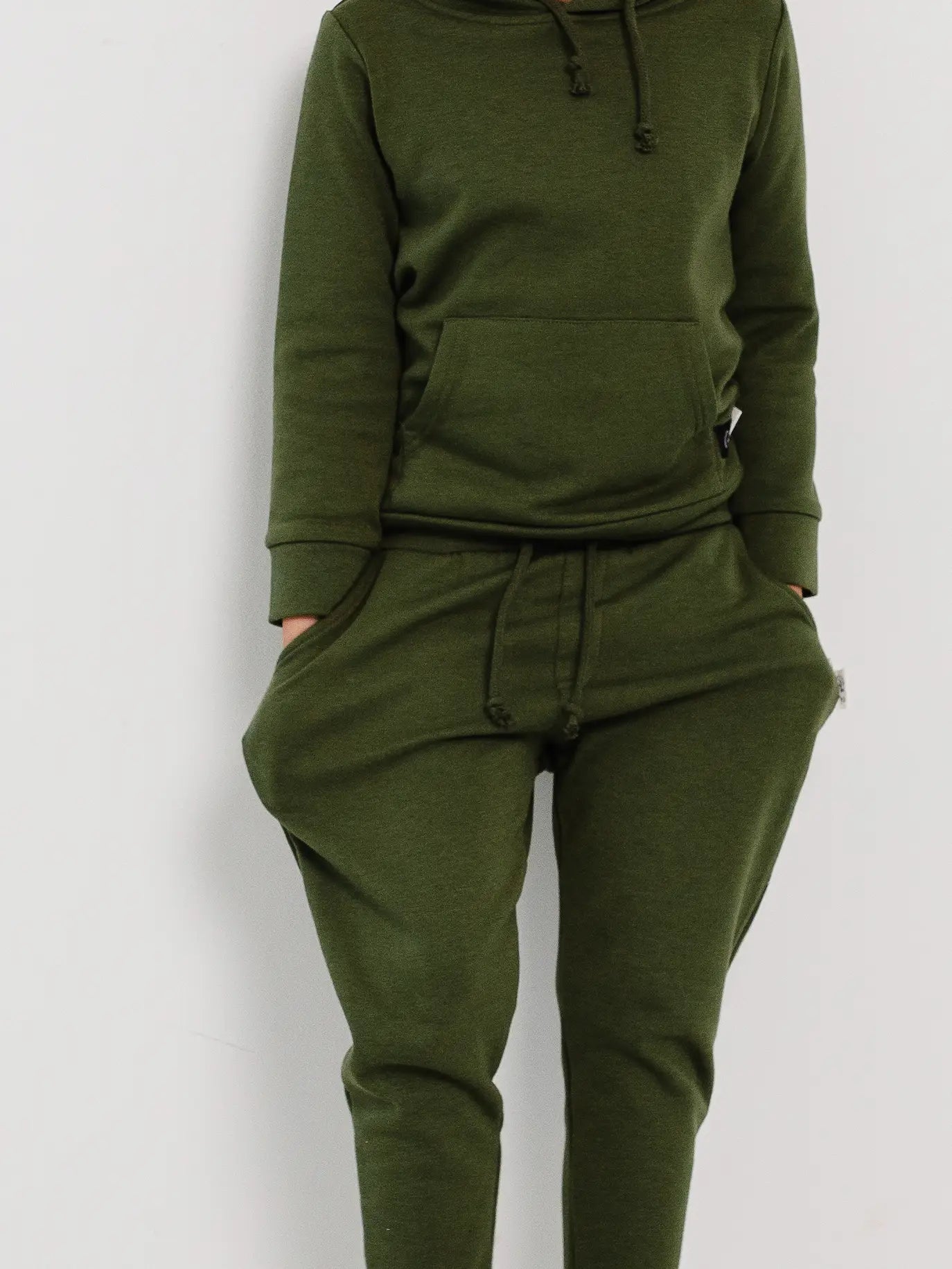 Hunter Green Children's Joggers - Loch and Ali's Children's Boutique