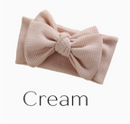 Waffle Bow Baby Headbands
