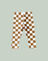 Checkered Leggings Copper