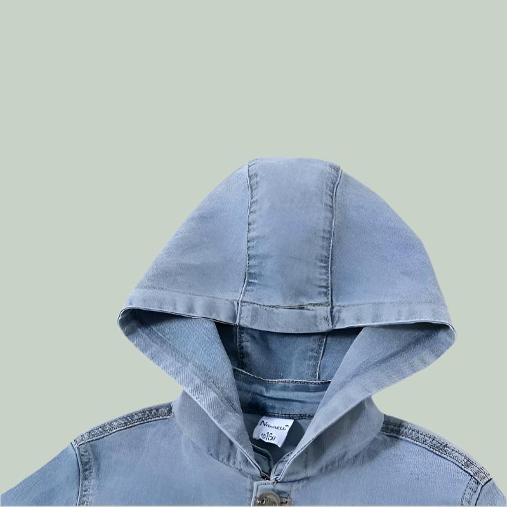 Denim Jacket with Hood