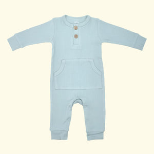 Baby Ribbed Playsuit with Pockets - Loch and Ali's Children's Boutique