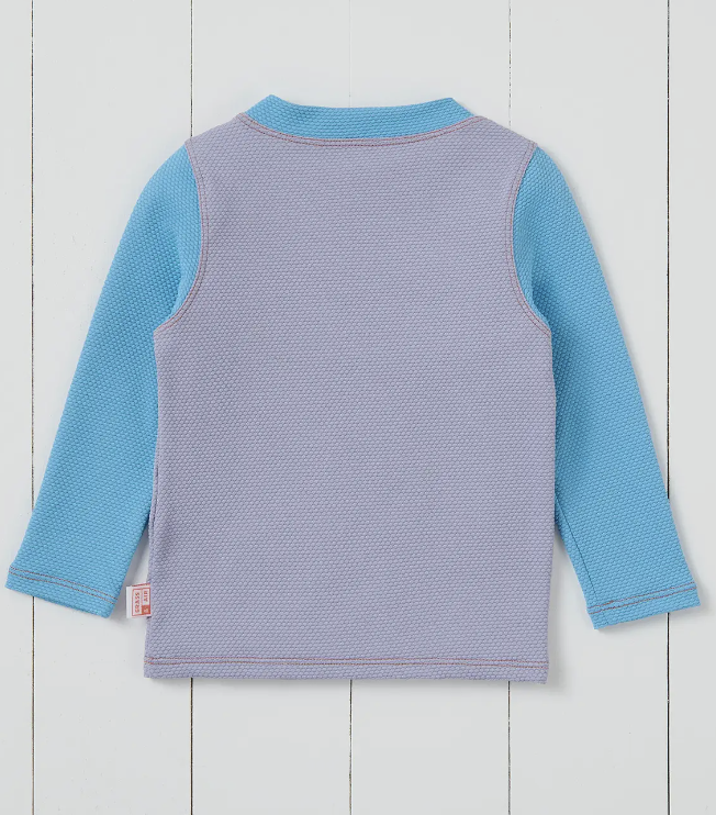 Lavender Kids Long Sleeve Rash Vest