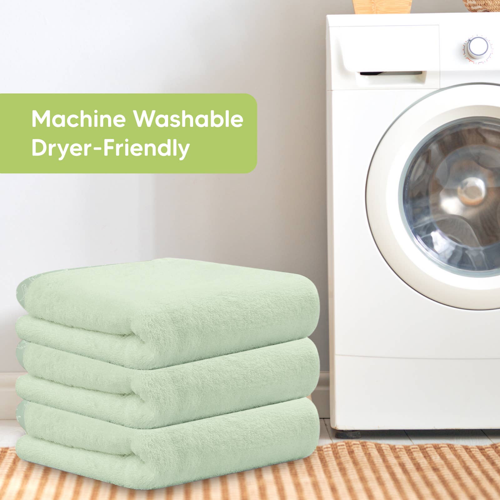 KeaBabies Luxe Baby Hooded Towel