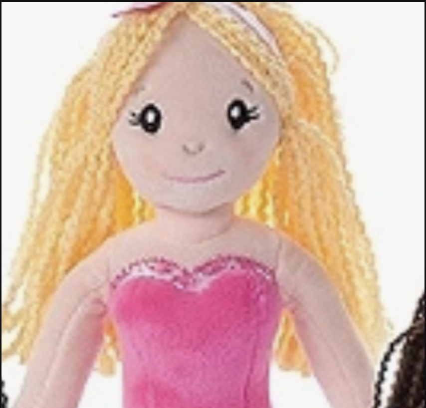 Plush Mermaid Doll – 12"