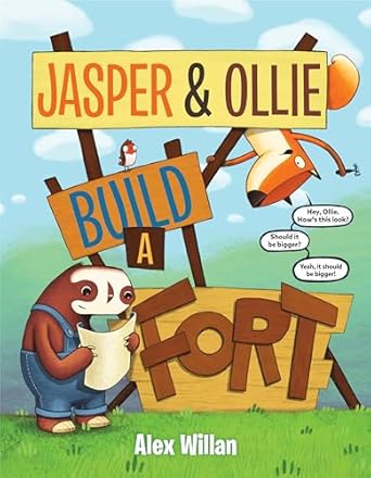 Jasper & Ollie Build A Fort