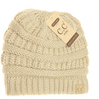 Kids Solid Fuzzy Lined Cc Beanie - Loch and Ali's Children's Boutique