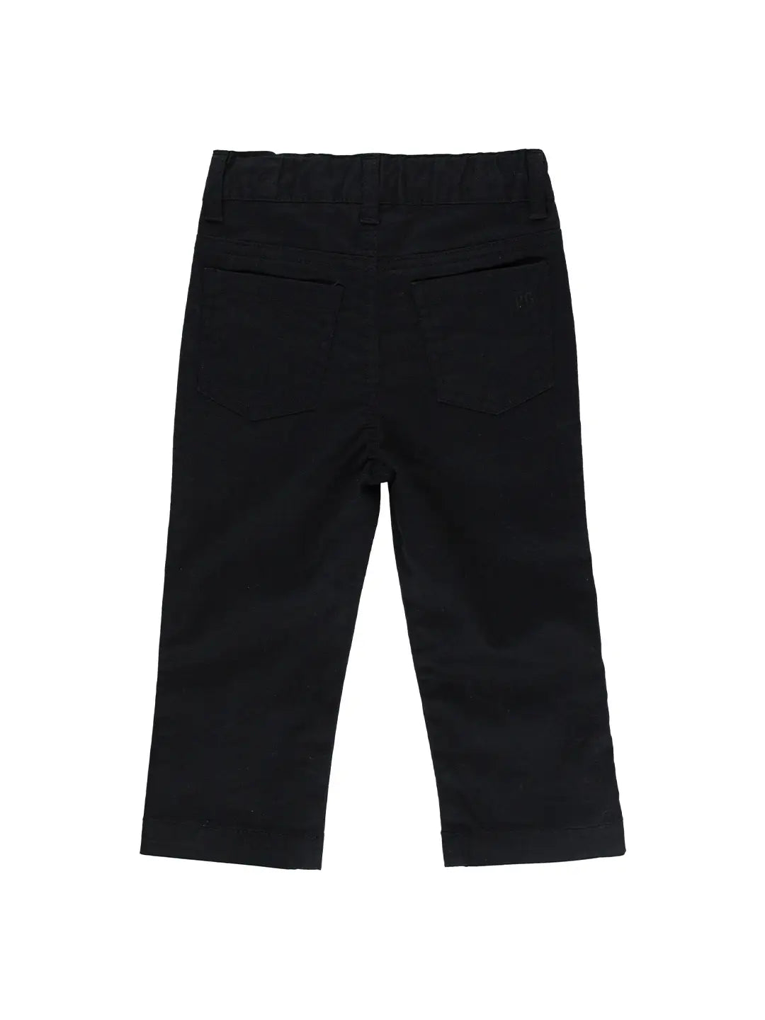 Boys Black Stretch Chino Pants - Loch and Ali's Children's Boutique