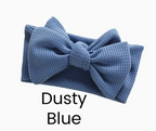 Waffle Bow Baby Headbands