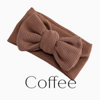 Waffle Bow Baby Headbands