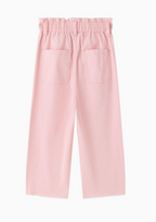 Pink denim pants girls