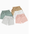 Organic Shorts with Pockets Relaxed Minimalist Style