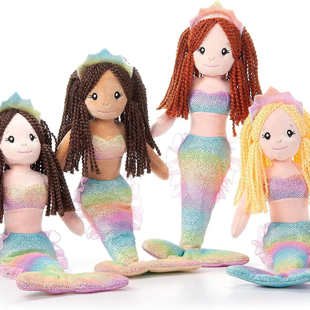 Plush Mermaid Doll – 12"
