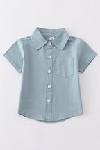 Button-Downs Pocket Boy Shirt - Loch and Ali's Children's Boutique