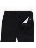Boys Black Stretch Chino Pants - Loch and Ali's Children's Boutique