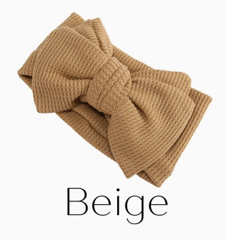 Waffle Bow Baby Headbands