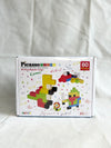 60 Piece 1.2" Magnetic Puzzle Cubes Sensory Toy Set