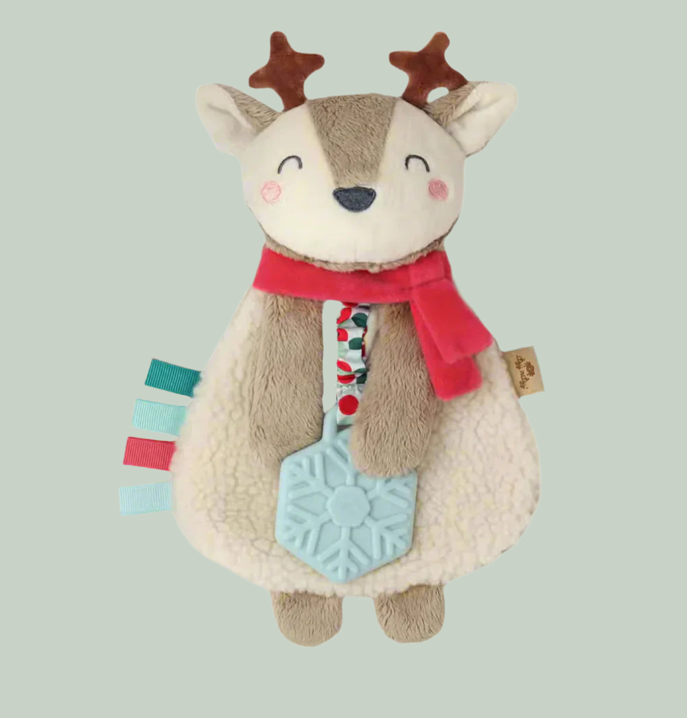 Holiday Itzy Lovey™ Plush + Teether Toy