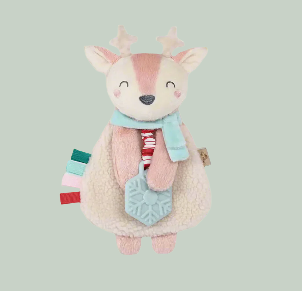 Holiday Itzy Lovey™ Plush + Teether Toy