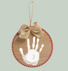 Fill & Print Ornament and Paint Kit, Christmas Rustic Ribbon