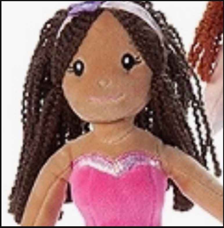 Plush Mermaid Doll – 12"