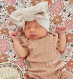 Waffle Bow Baby Headbands