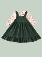 Forest Floral Print Strap Skirt Set - Loch and Ali's Children's Boutique