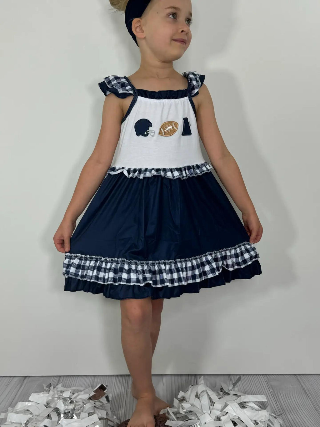 Girls Dress-Football