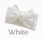 Waffle Bow Baby Headbands