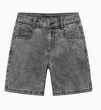 Boy's Denim Shorts-Grey