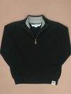 Black Quarter Zip Sweater - Loch and Ali's Children's Boutique