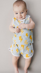 Tank & Shorts Set | Lightning Bolt