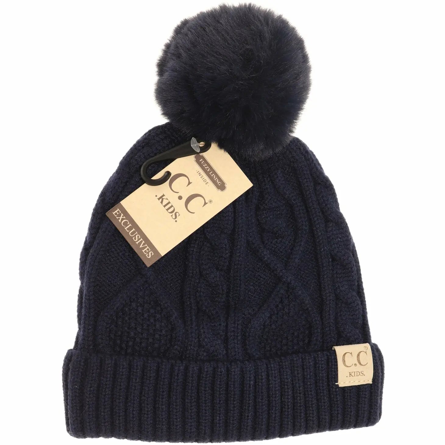 Kids Matching Fur Pom - Loch and Ali's Children's Boutique