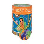 Dino 3, 4, 6, 8pc Puzzle Tub