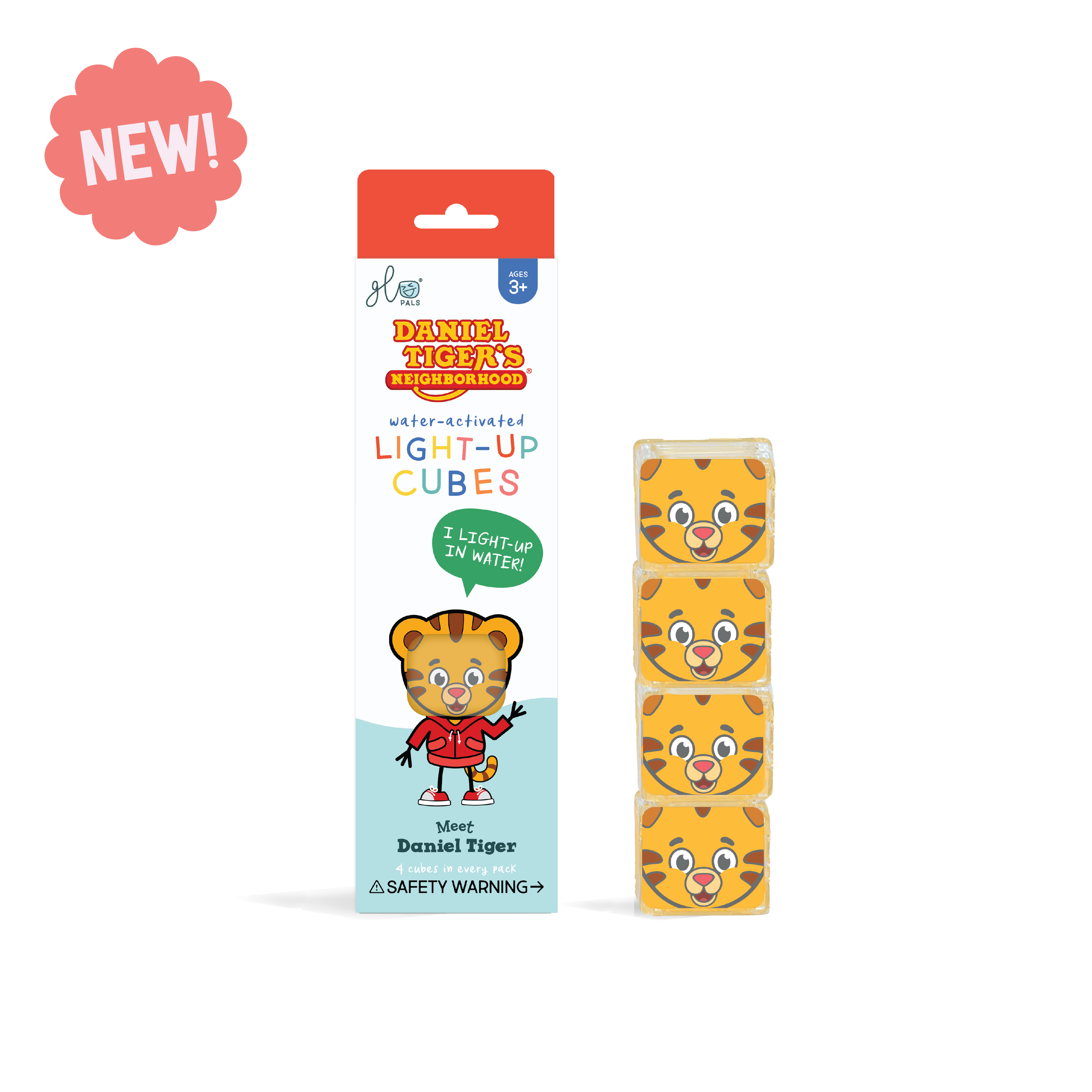 Daniel Tiger's Neighborhood - Light-Up Cubes